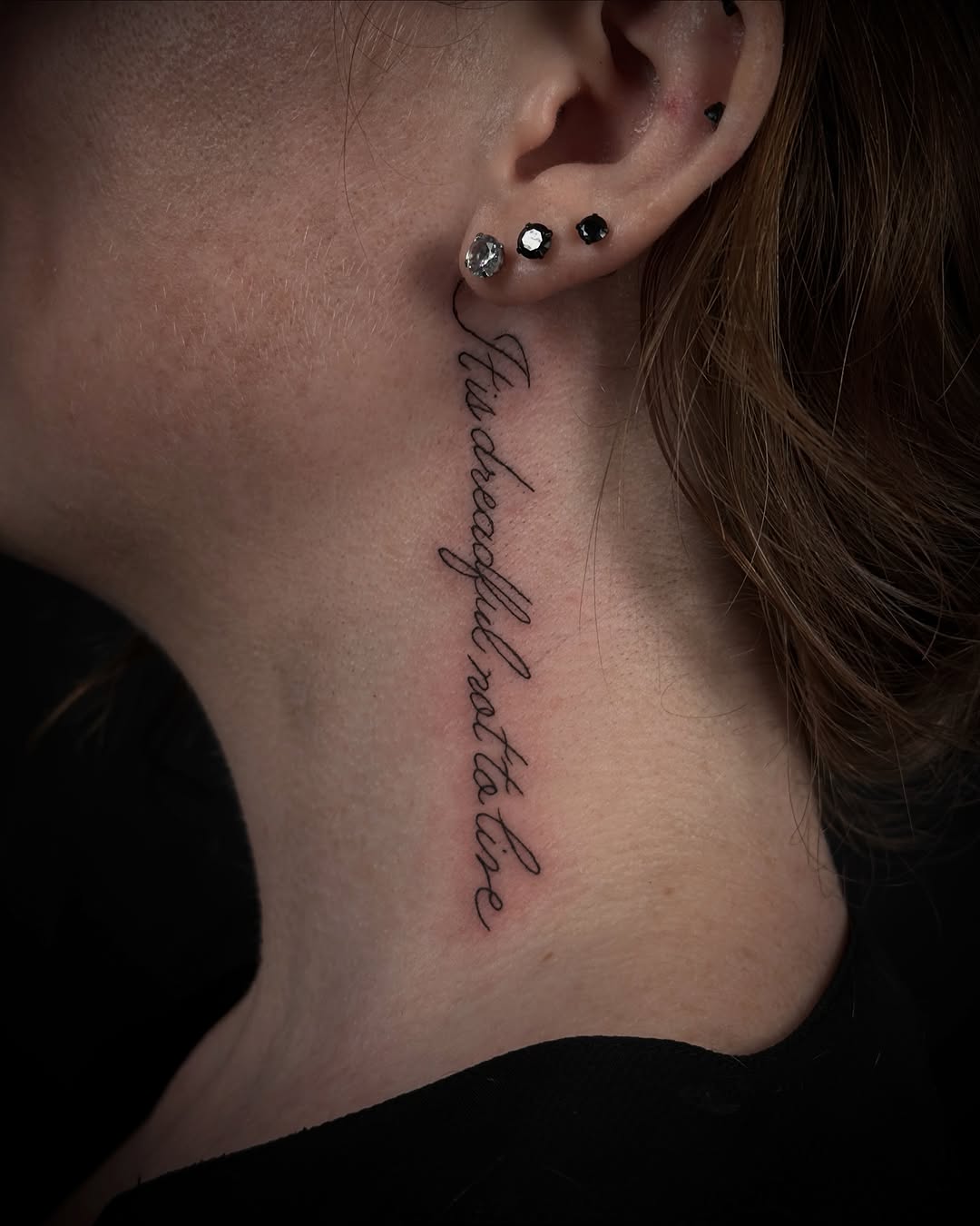 Tattoo by @olliebrenner — lettering_script, fine_line
