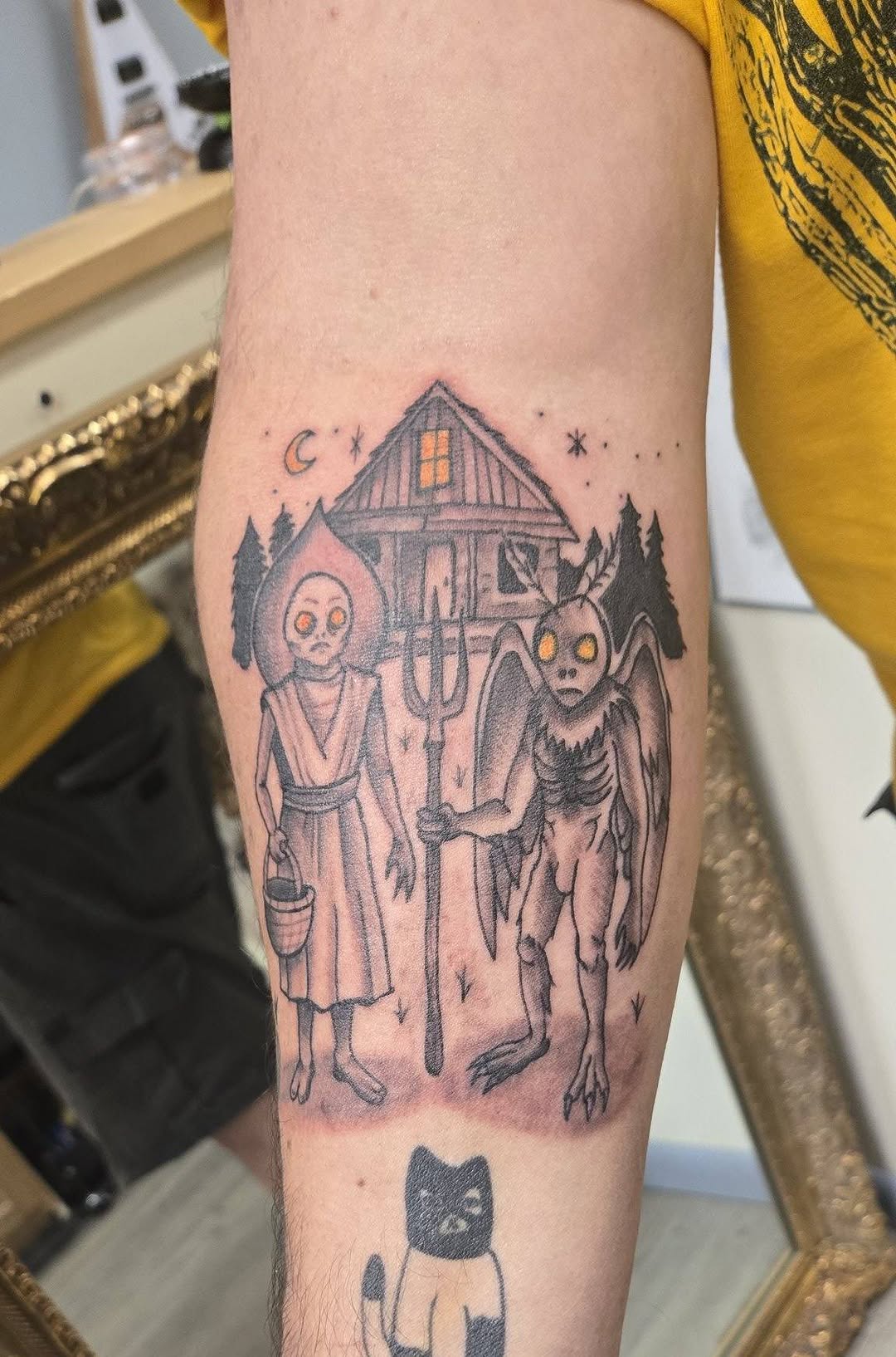 Tattoo by @tattoosbystepdan — illustrative, dark_realism