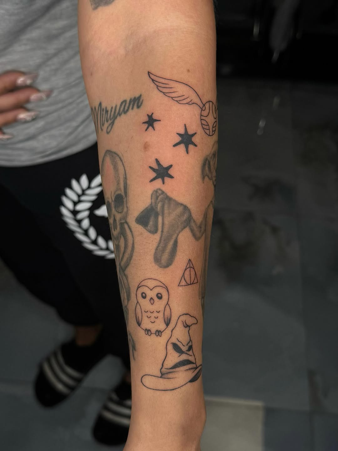 Tattoo by @lopez_art_tattoo — black_and_grey