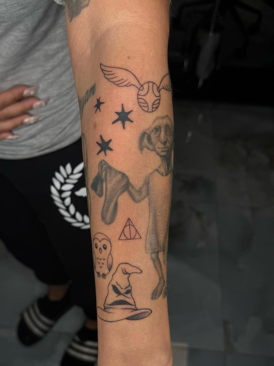 Tattoo by @lopez_art_tattoo — black_and_grey