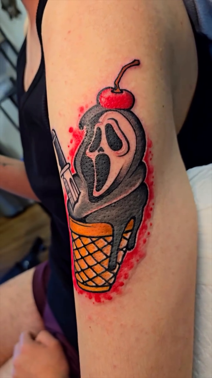 Tattoo by @deathcandy_art — neo_traditional