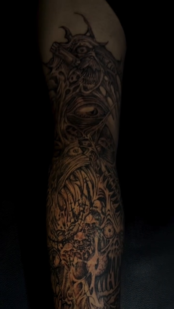 Tattoo by @crawlspacecadet — dark_realism