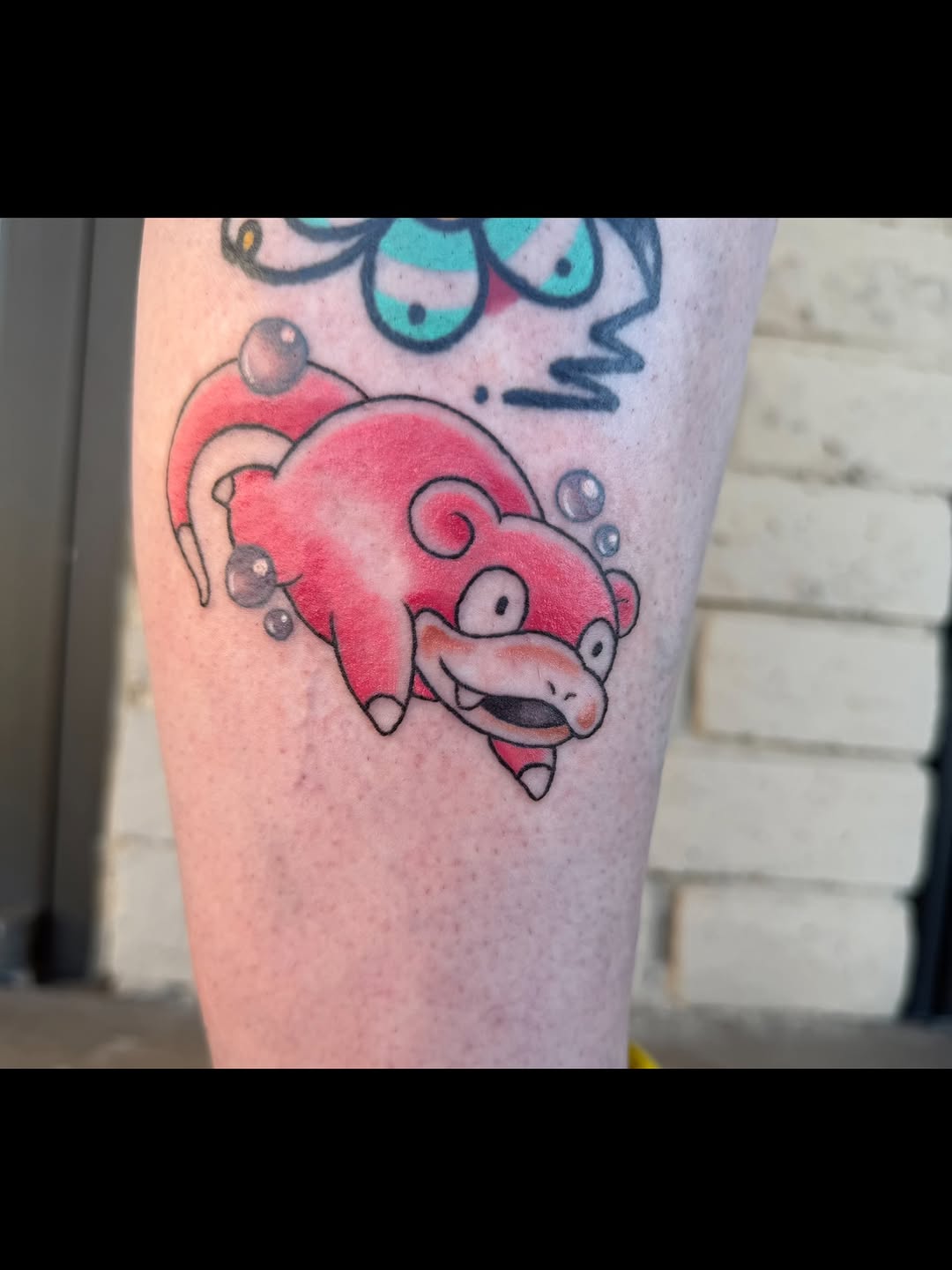Tattoo by @kaylaj_tattoos — new_school, anime
