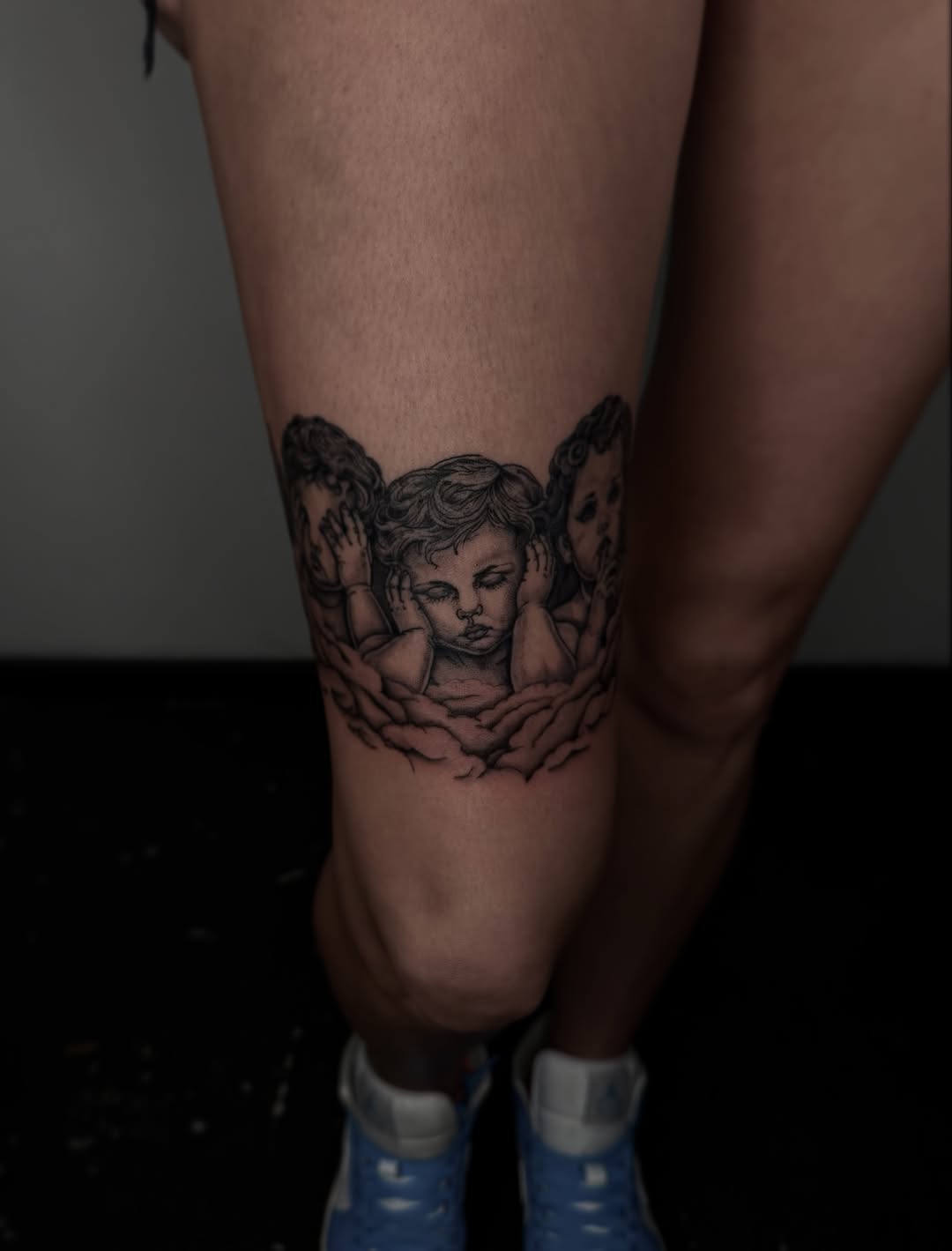 Tattoo by @brandonshelbyart — black_and_grey, realism
