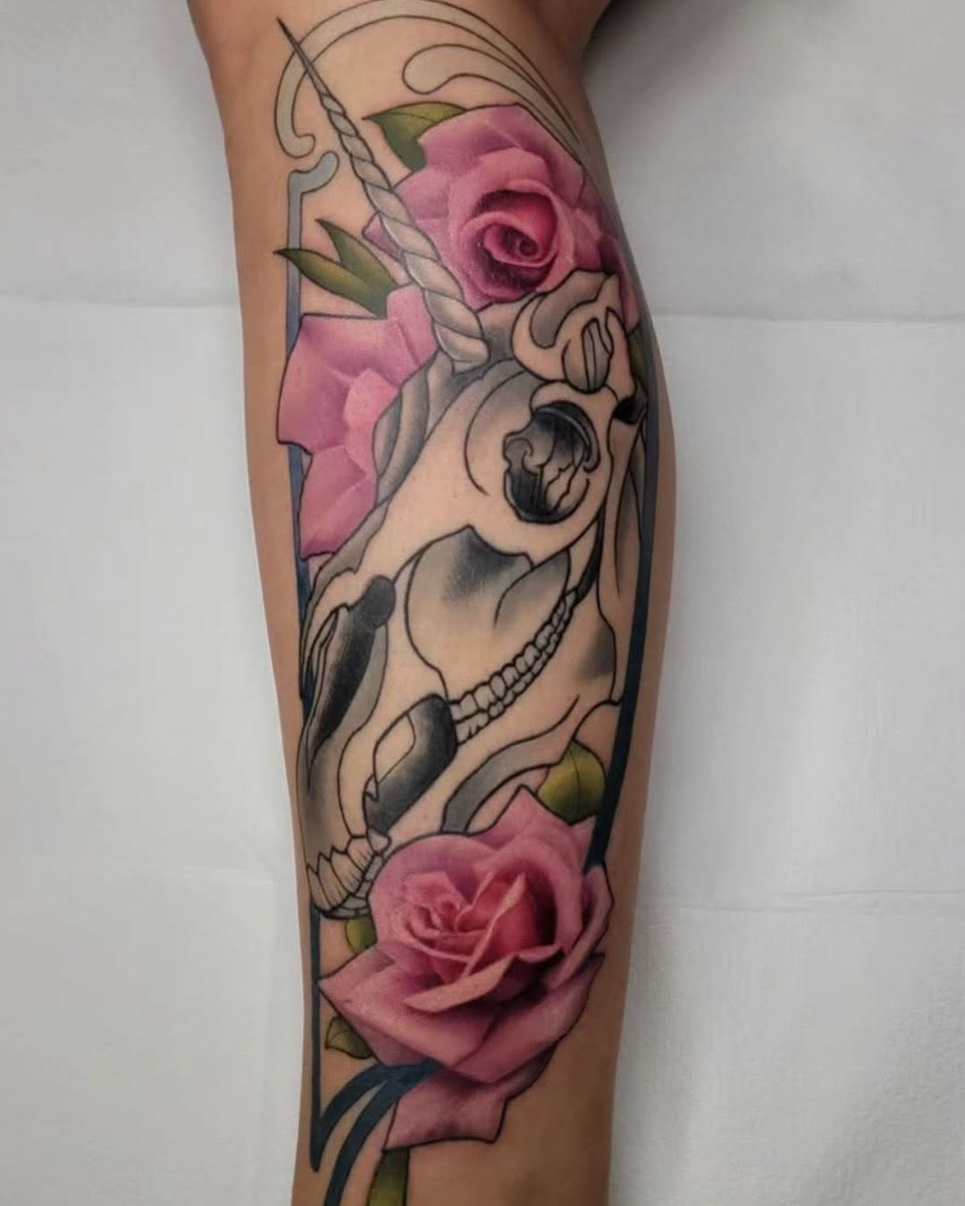 Tattoo by @aprilhightattoo — realism, neo_traditional