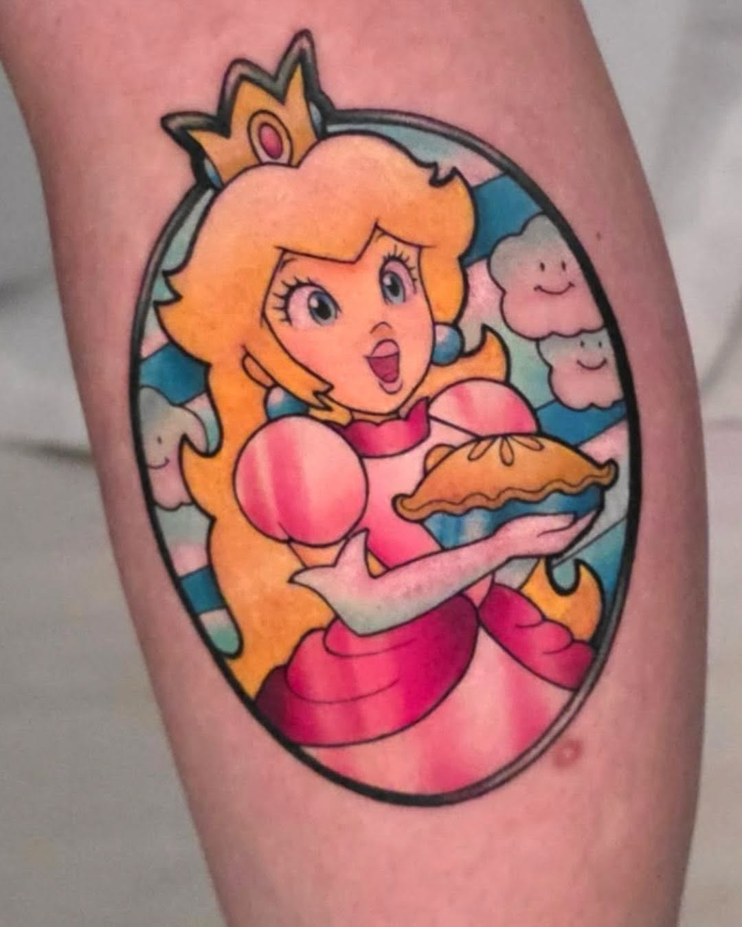 Tattoo by @aprilhightattoo — new_school, anime