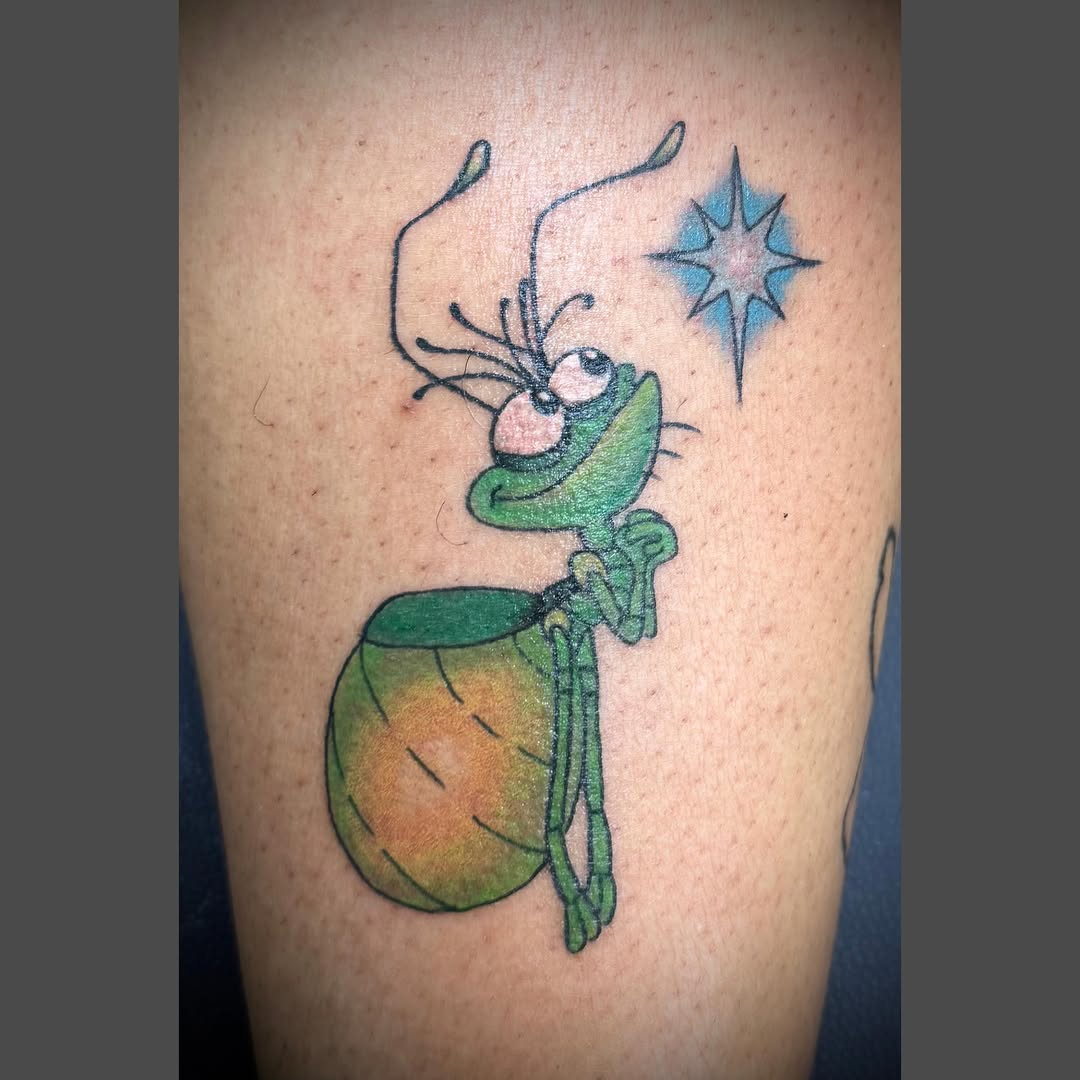 Tattoo by @richardlnagy — new_school