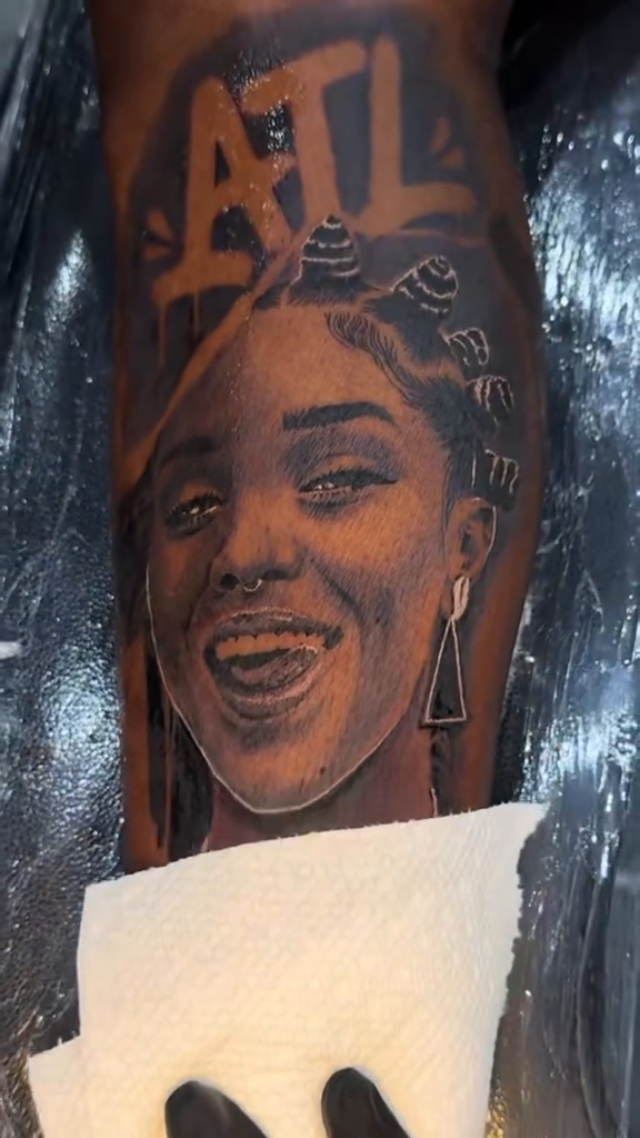 Tattoo by @svetlanatattoos — realism, black_and_grey
