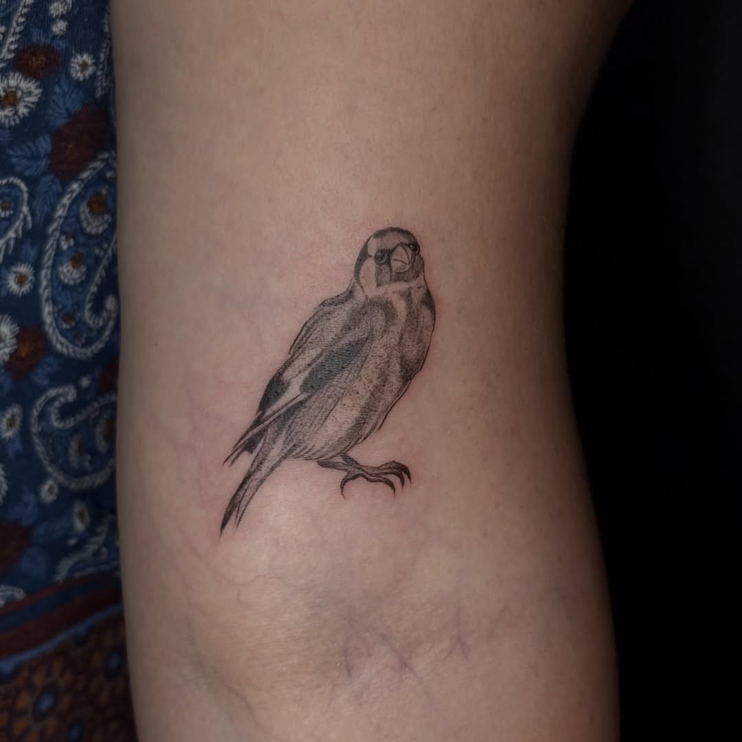 Tattoo by @tattylongleg — black_and_grey
