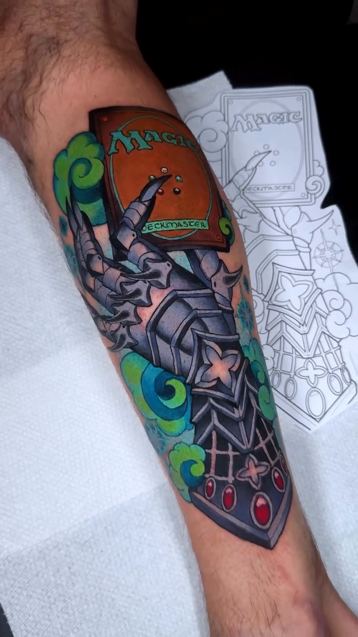 Tattoo by @marsinks β illustrative, color