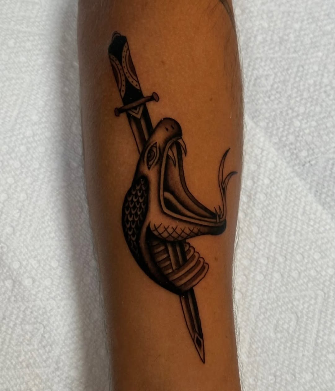 Tattoo by @goblin.girll — american_traditional