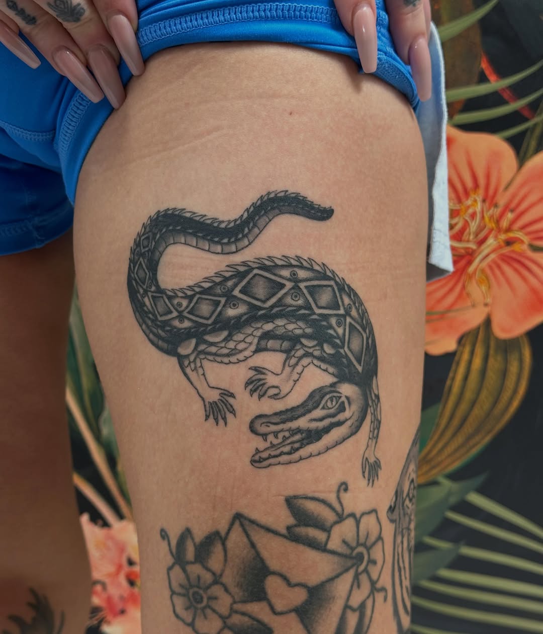 Tattoo by @goblin.girll — american_traditional