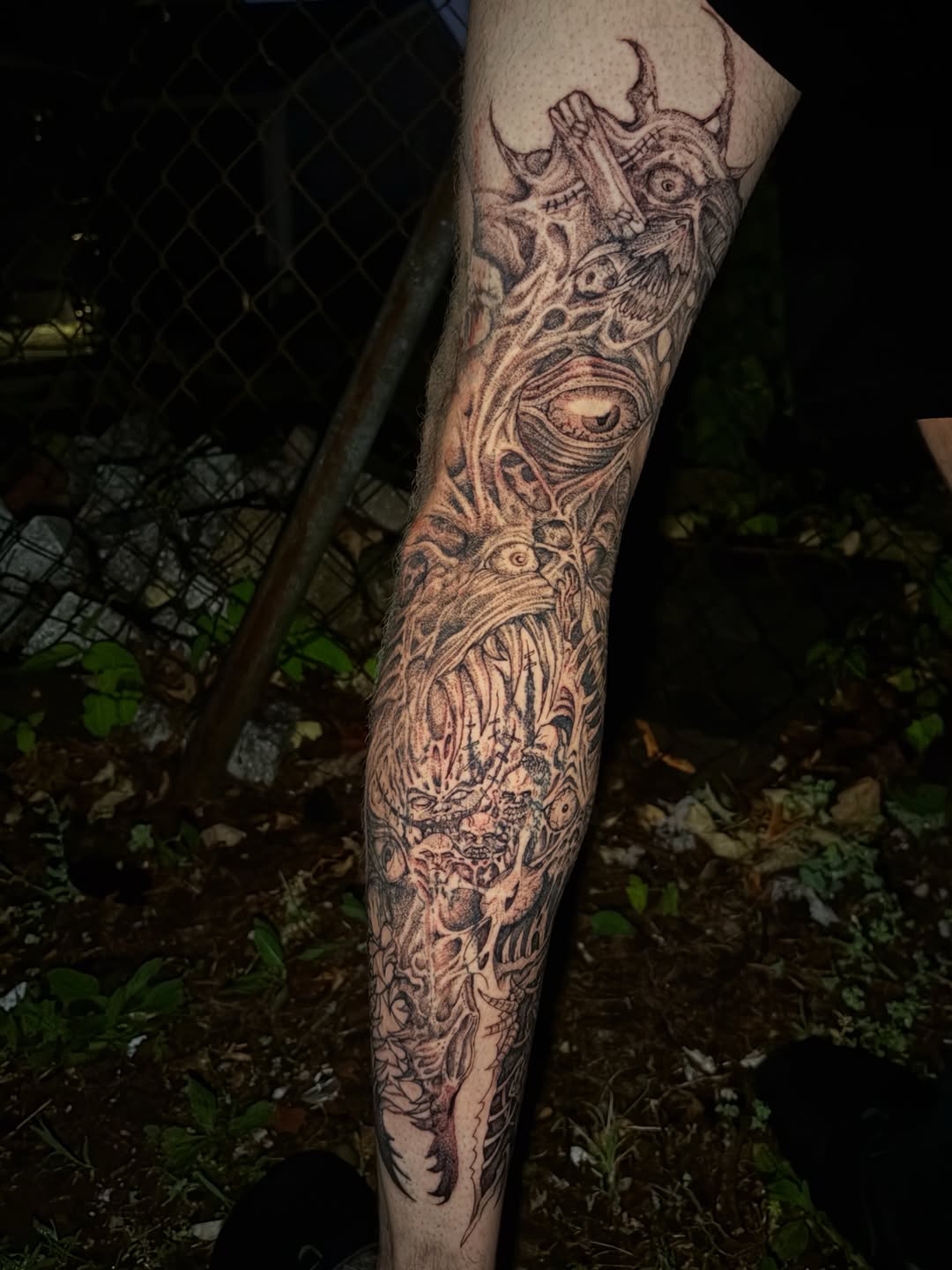 Tattoo by @crawlspacecadet — dark_realism