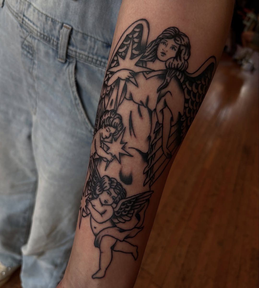 Tattoo by @linzchadwicktattoos β american_traditional, illustrative