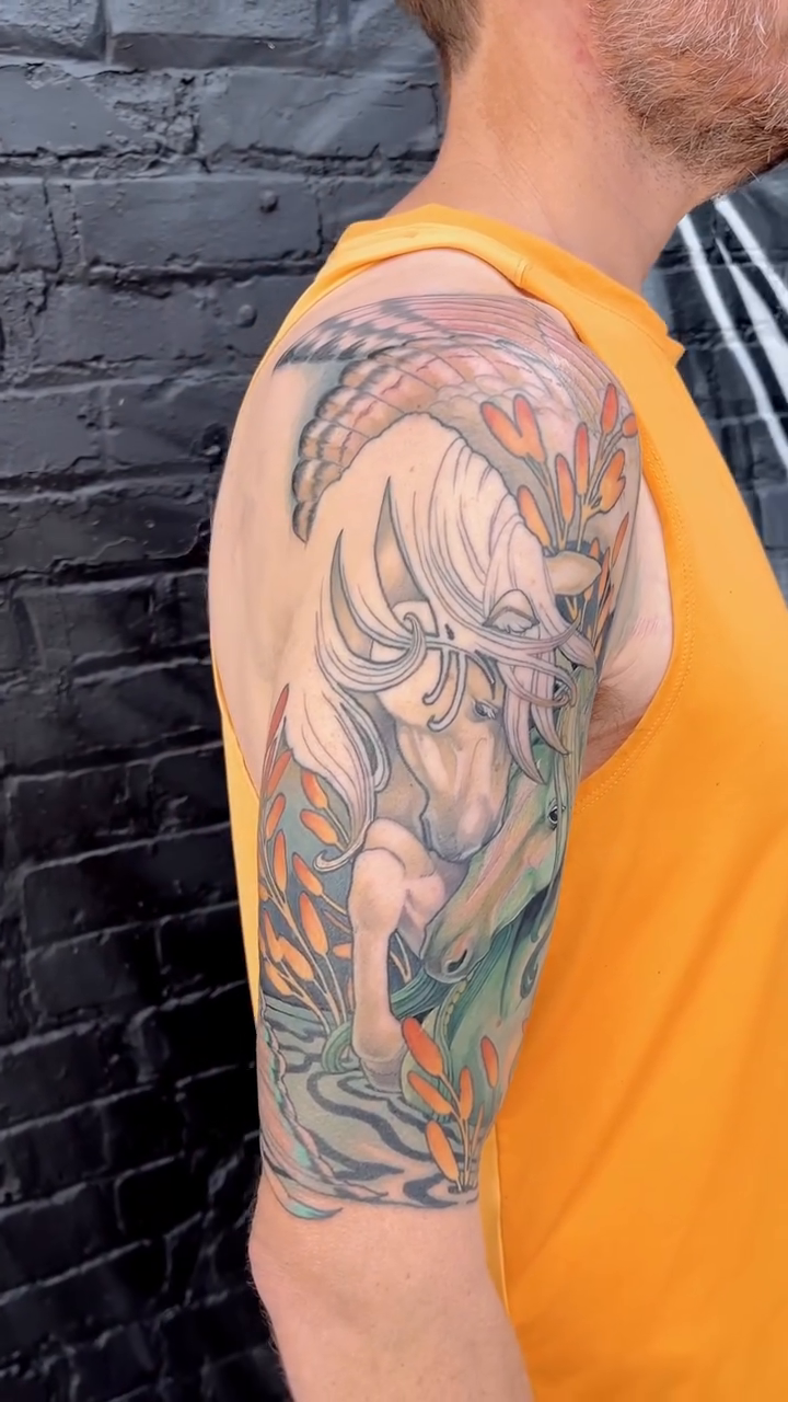 Tattoo by @betsy.ebsen.tattoos — fine_line, illustrative