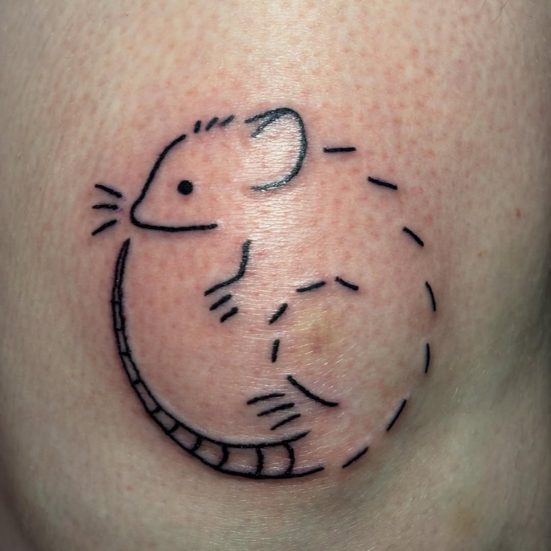 Tattoo by @skullgunk — minimalist