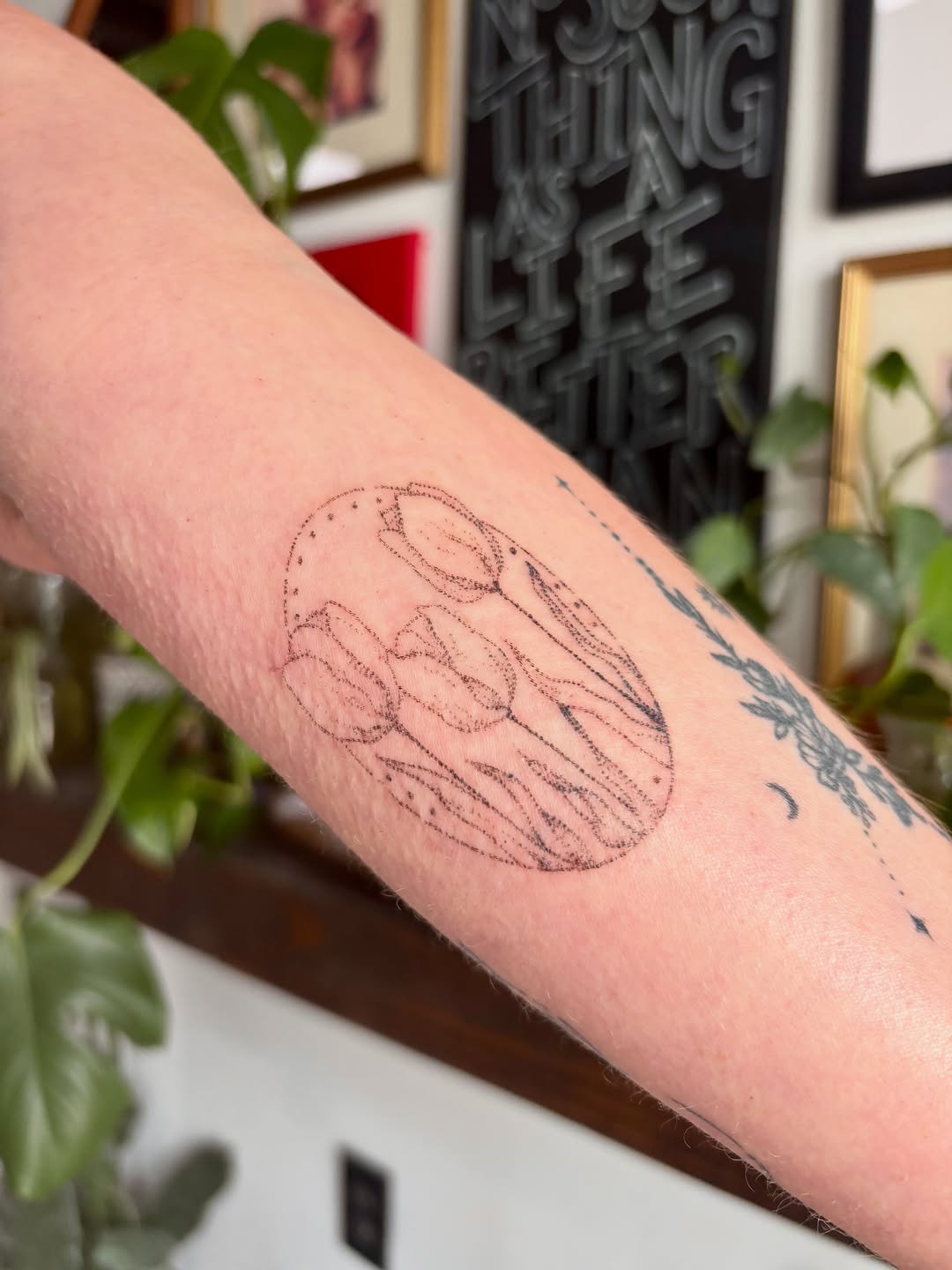 Tattoo by @seneca_studios — fine_line