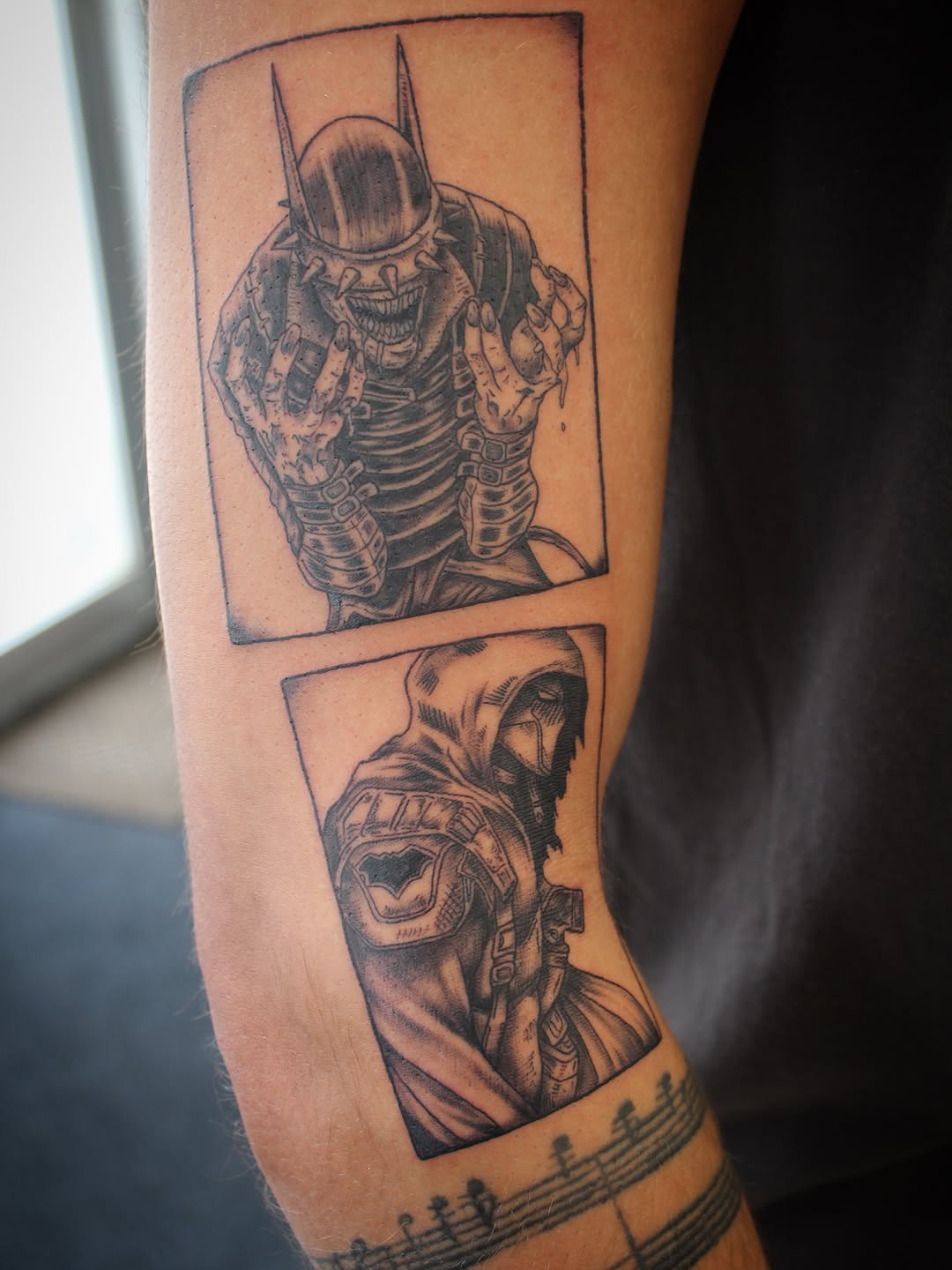 Tattoo by @shadowsteptattoo — realism, black_and_grey