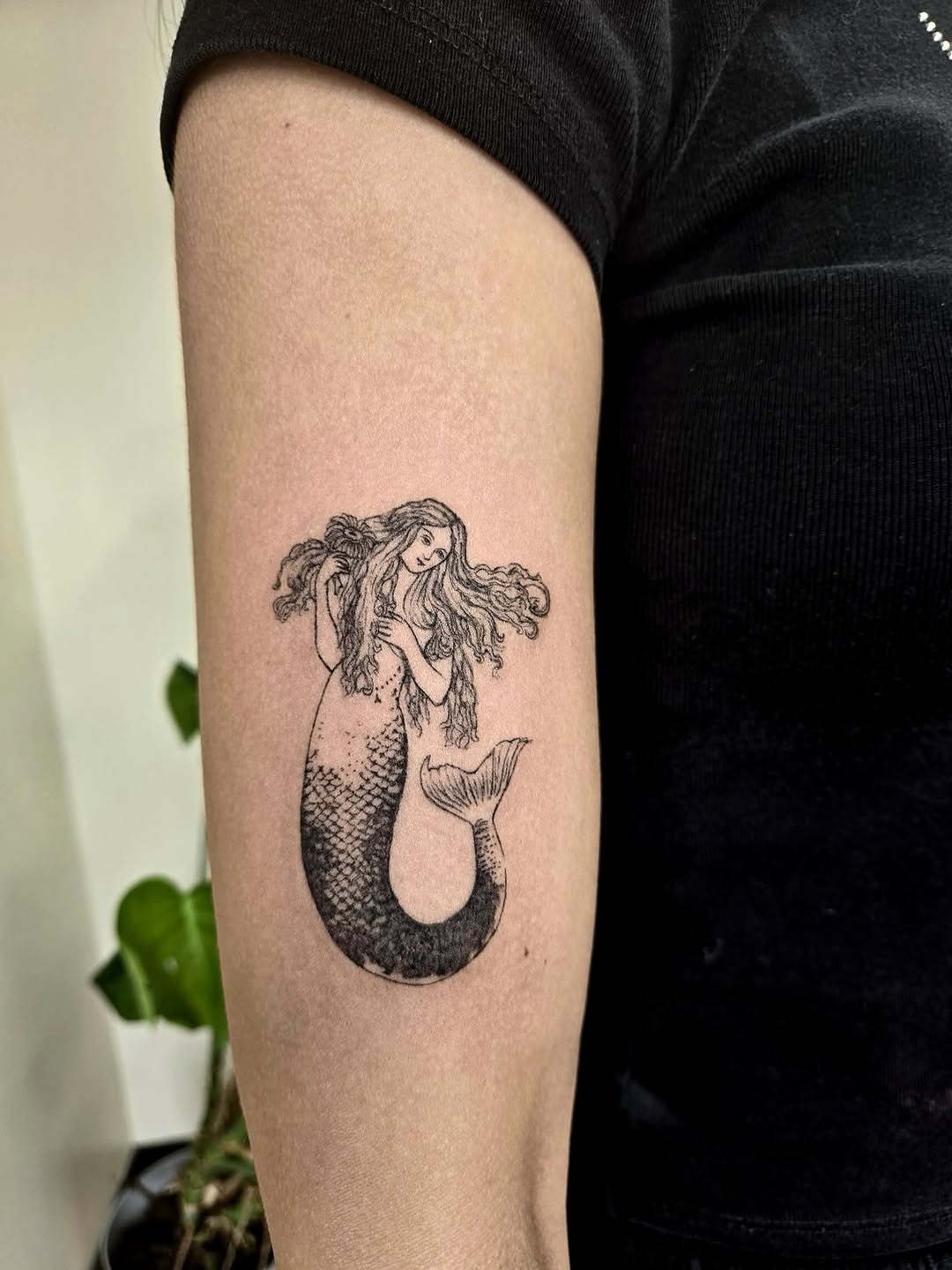 Tattoo by @tattooo_moisu — black_and_grey