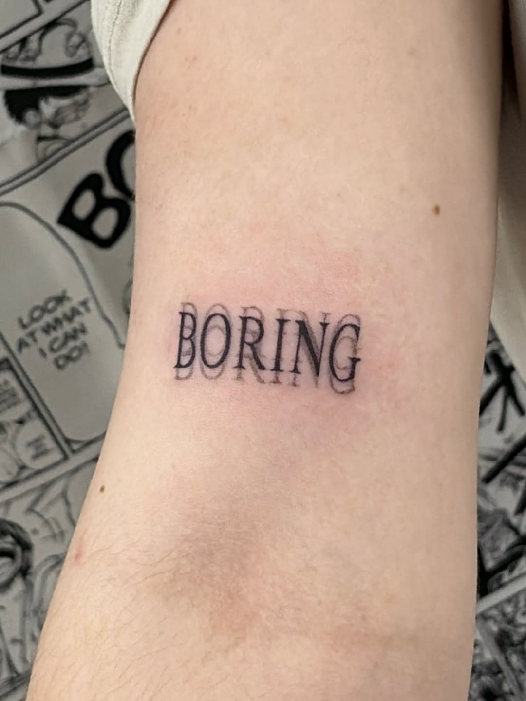 Tattoo by @ruoktattoo — lettering_script, minimalist