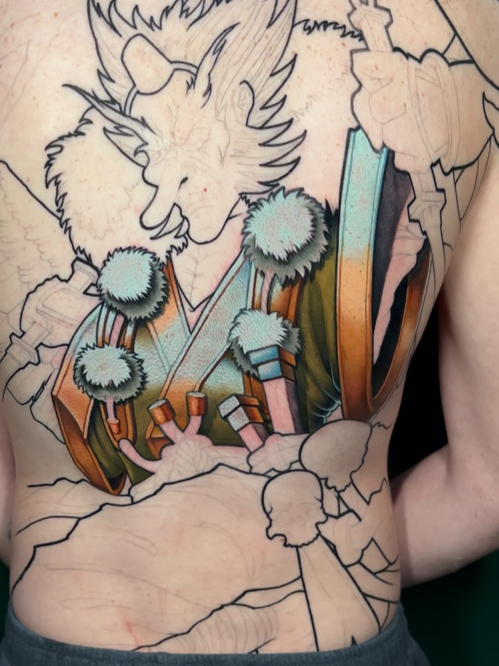 Tattoo by @jonronzka — japanese_irezumi, illustrative