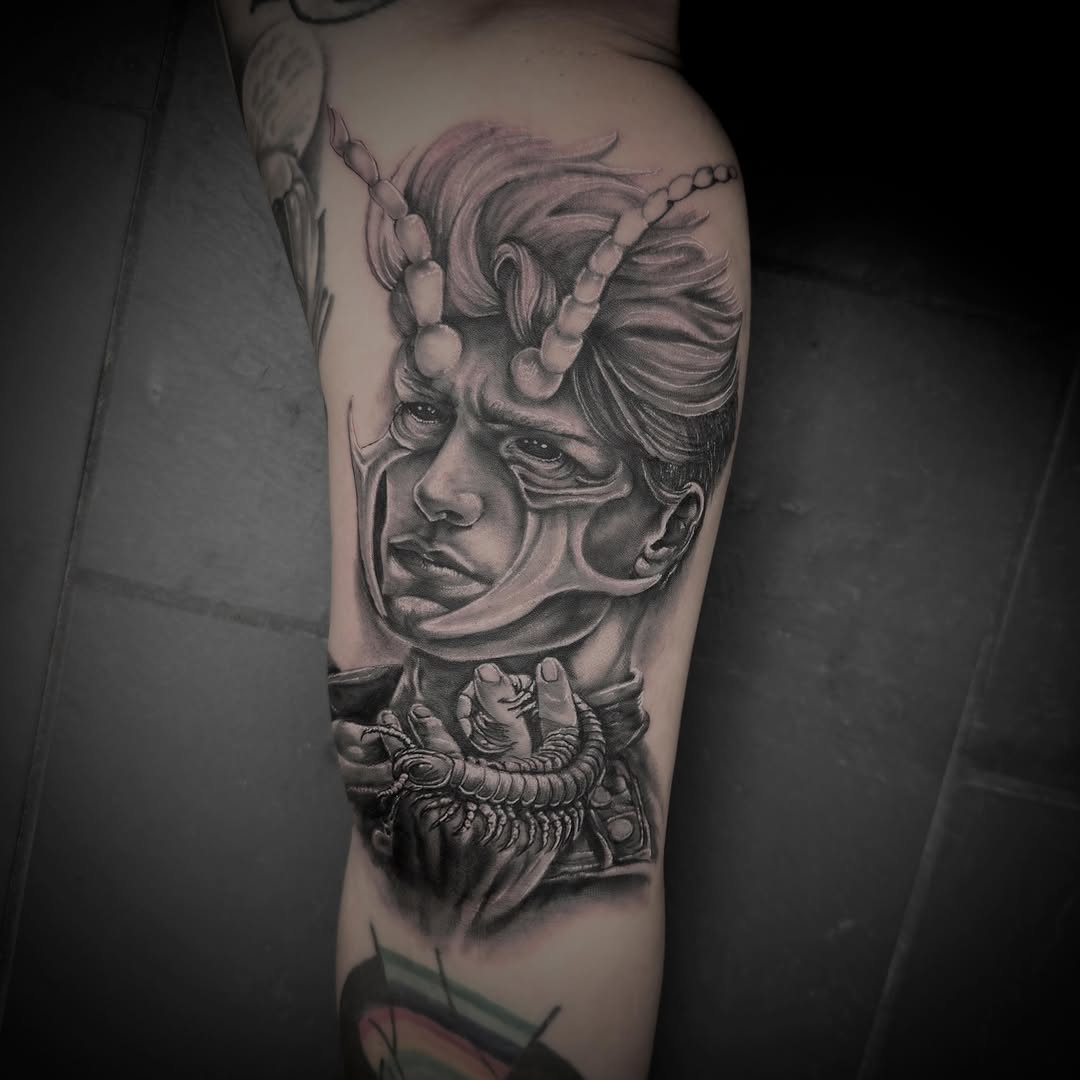Tattoo by @blakobtattoos โ realism, dark_realism