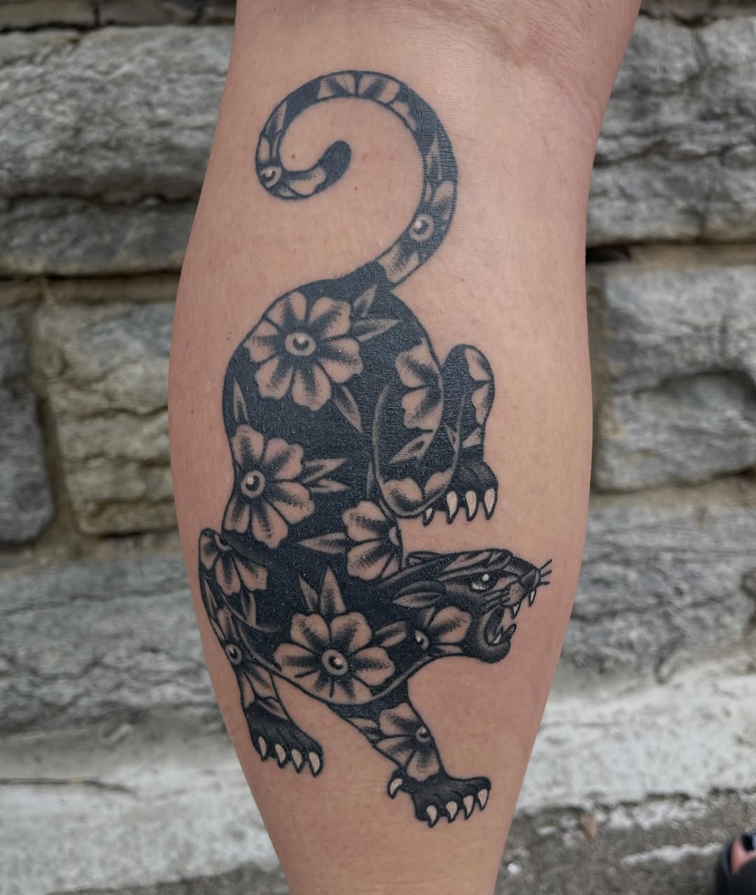 Tattoo by @marquiwatling — american_traditional, blackwork