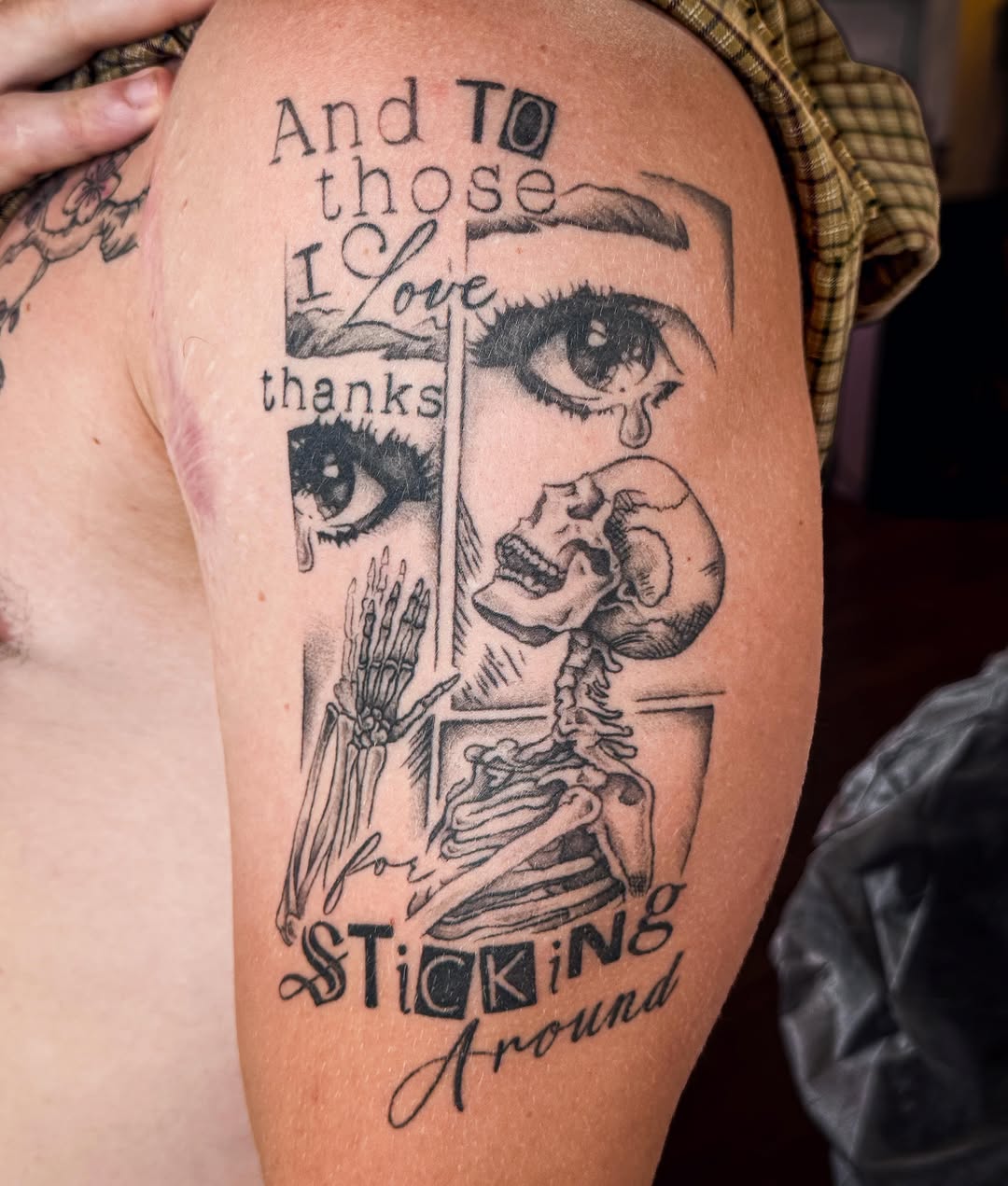 Tattoo by @ashleyyplatt.tattoos — lettering_script