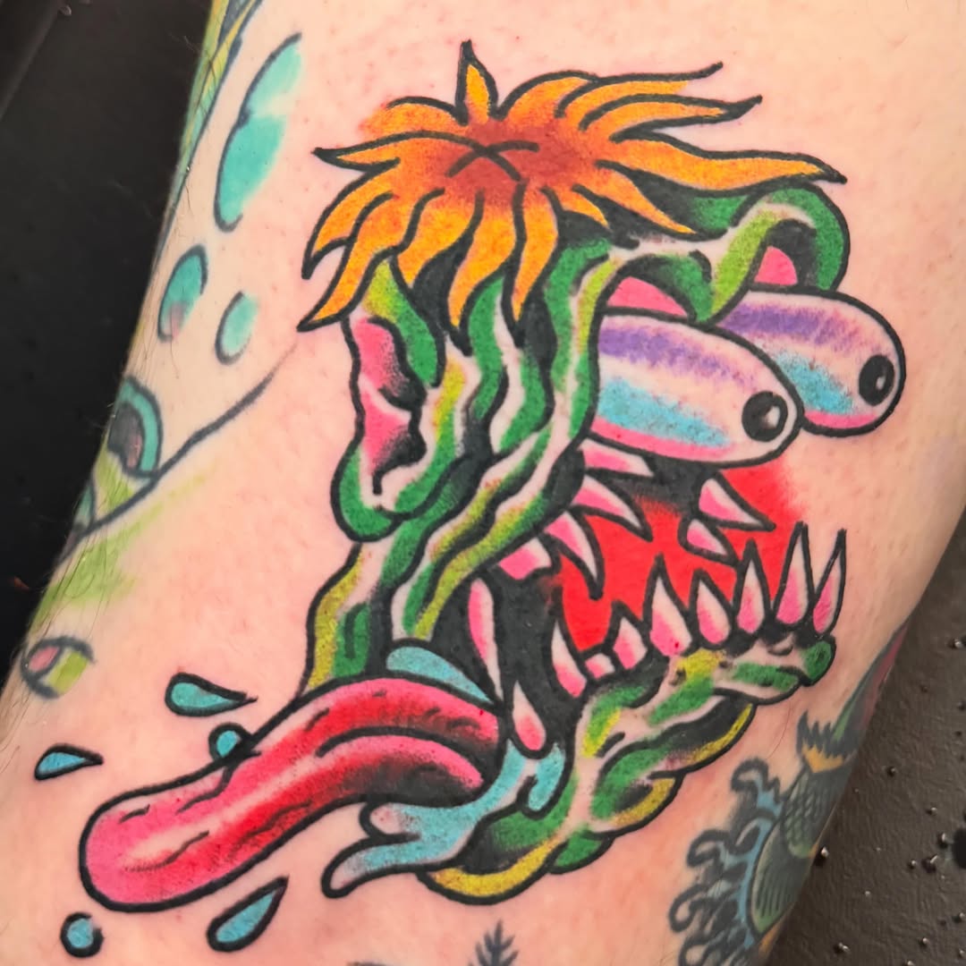 Tattoo by @samhambrick — new_school