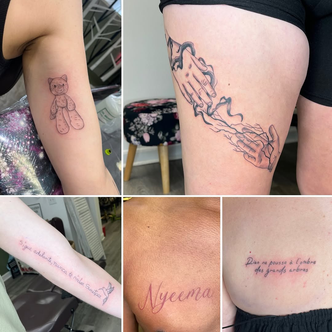 Tattoo by @tay.leigh.k โ fine_line, illustrative