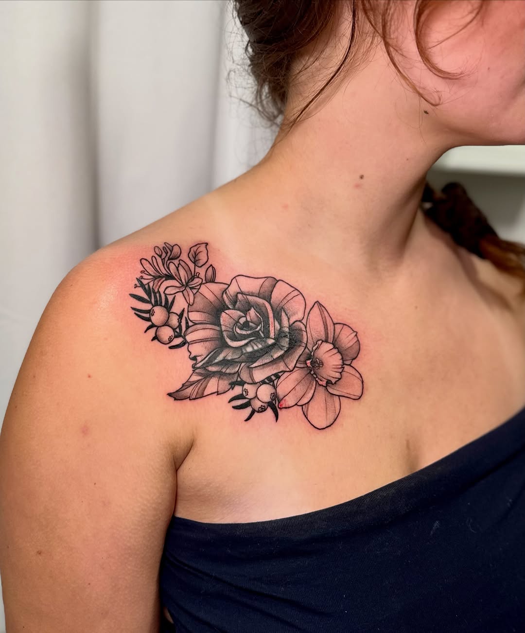 Tattoo by @tattoosbytatum_ — black_and_grey