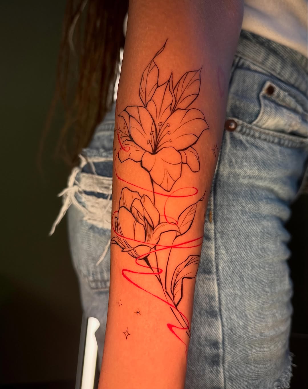 Tattoo by @crose.o1 — illustrative, fine_line
