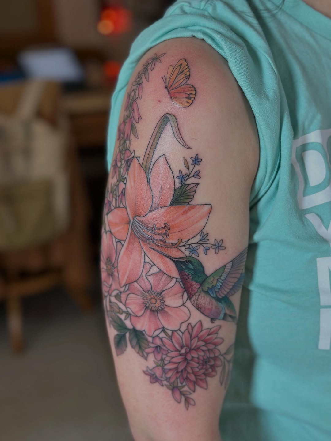 Tattoo by @sunflowergirltat2_ — realism, illustrative