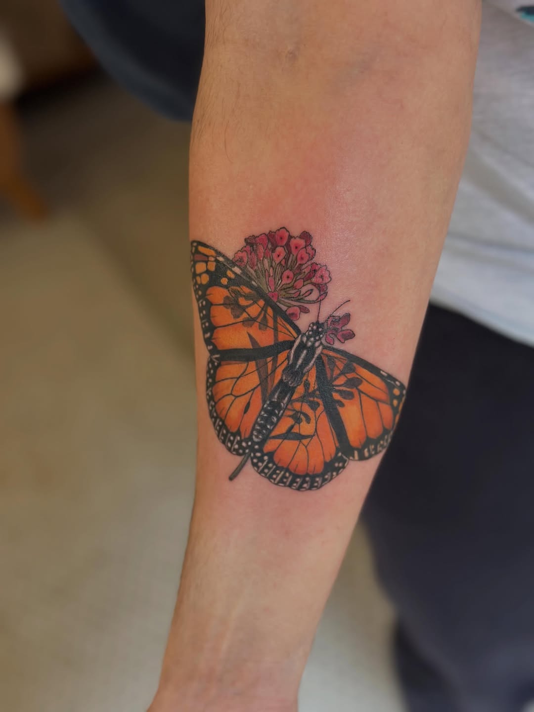 Tattoo by @sunflowergirltat2_ — realism, illustrative