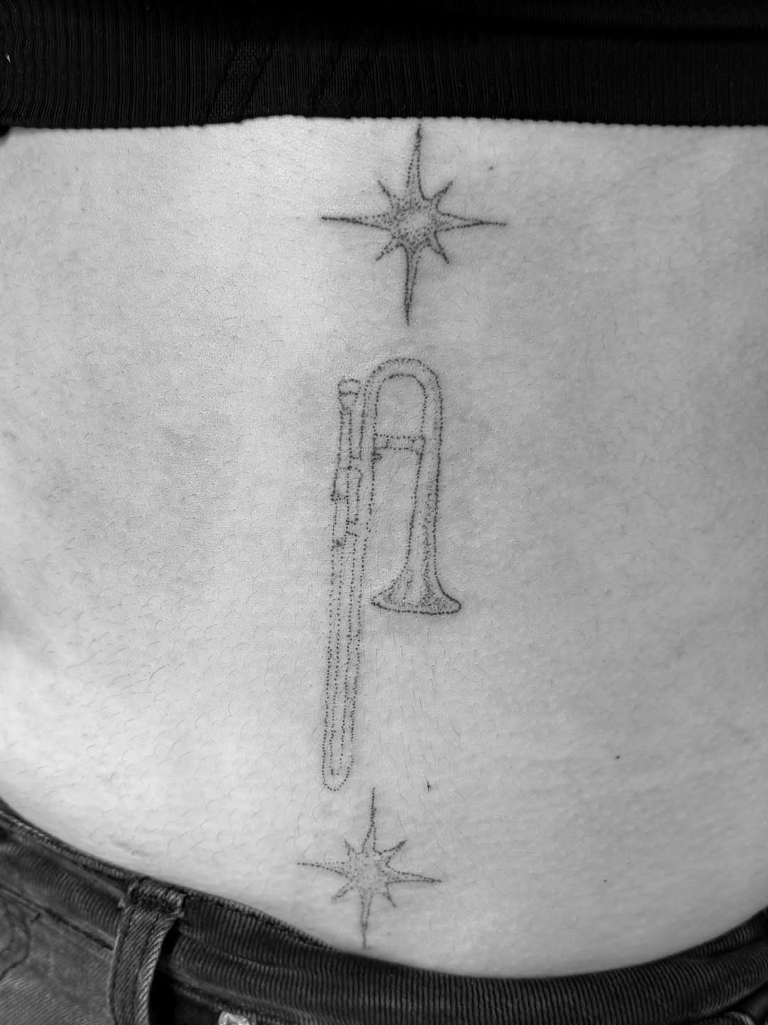 Tattoo by @babybeartattoos — fine_line, dotwork