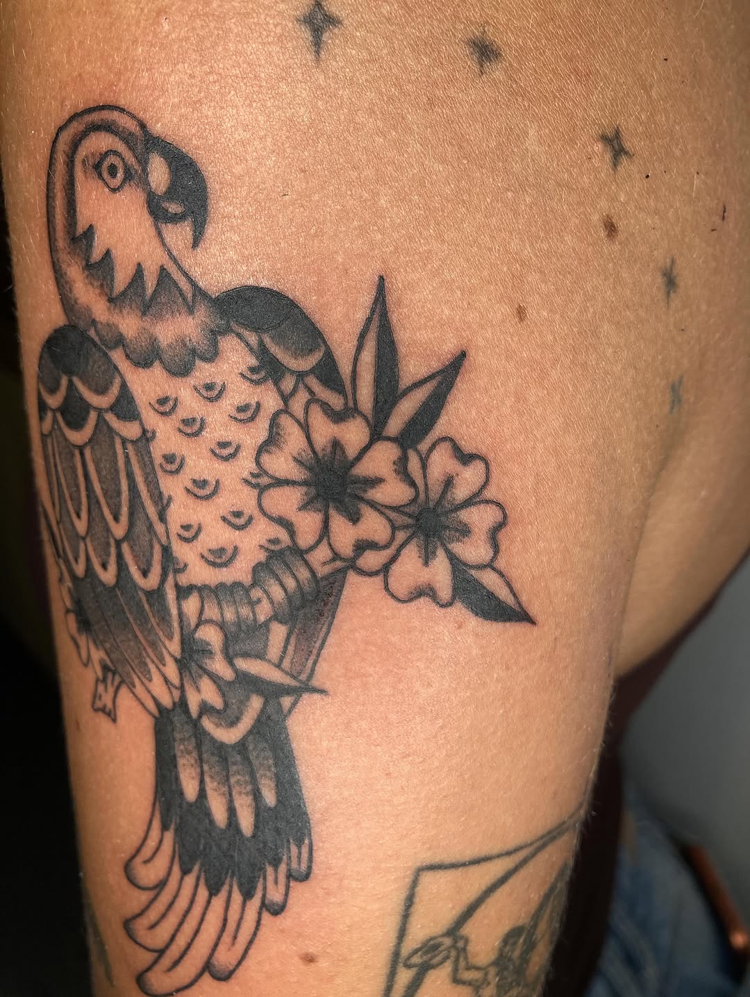 Tattoo by @lemon.inkade — american_traditional, illustrative
