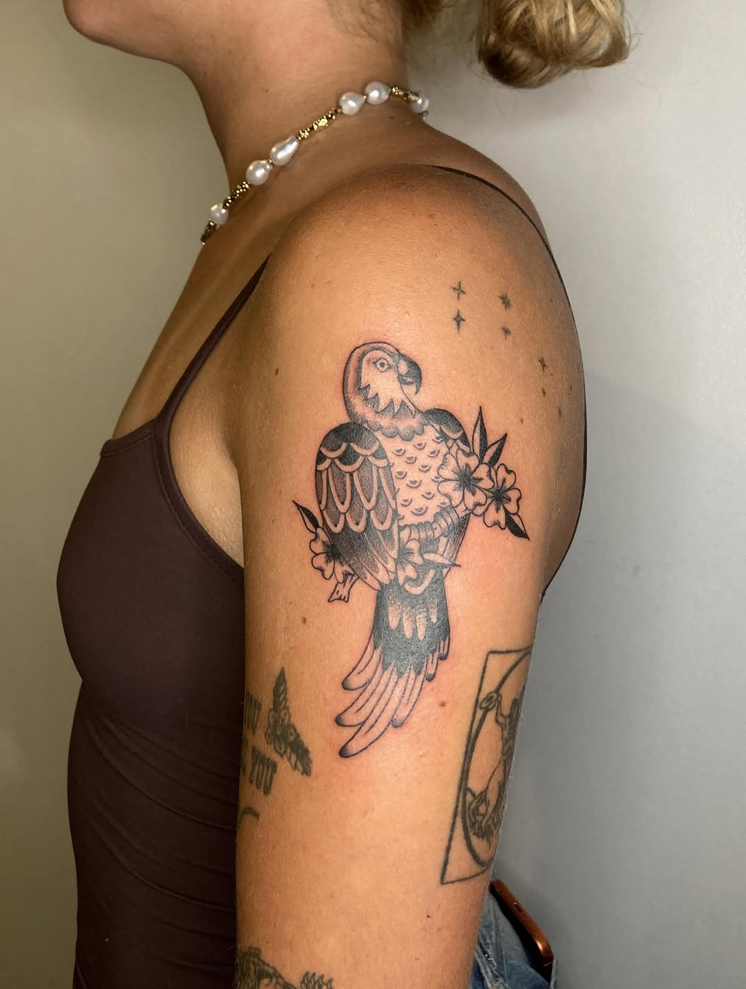 Tattoo by @lemon.inkade — illustrative, black_and_grey