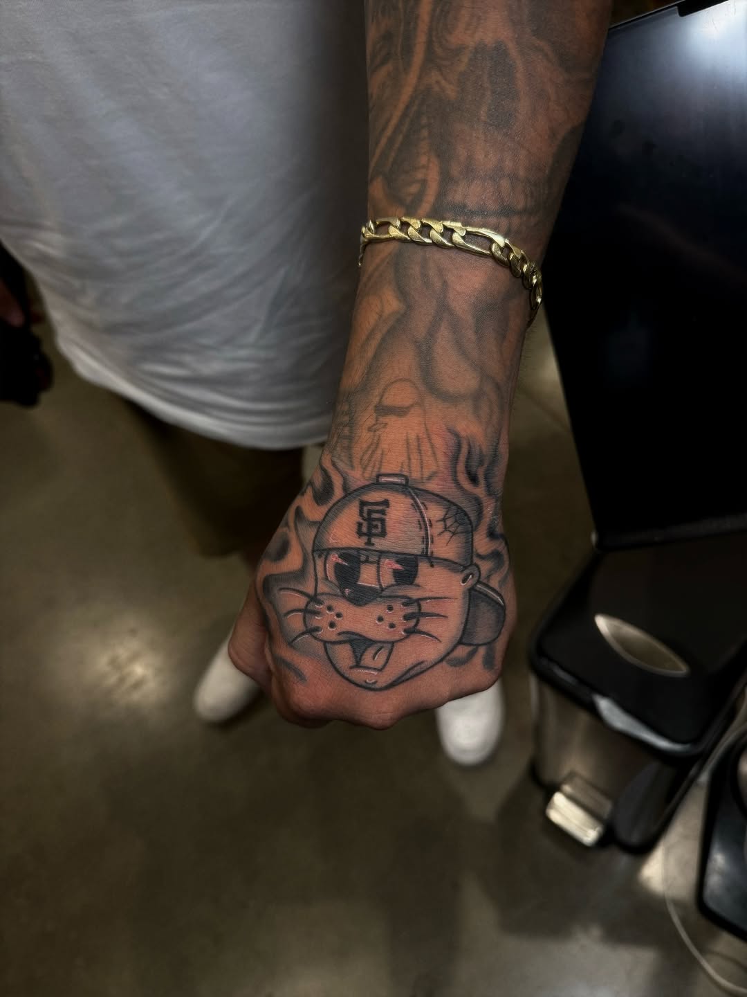 Tattoo by @ecxduzit — black_and_grey, illustrative