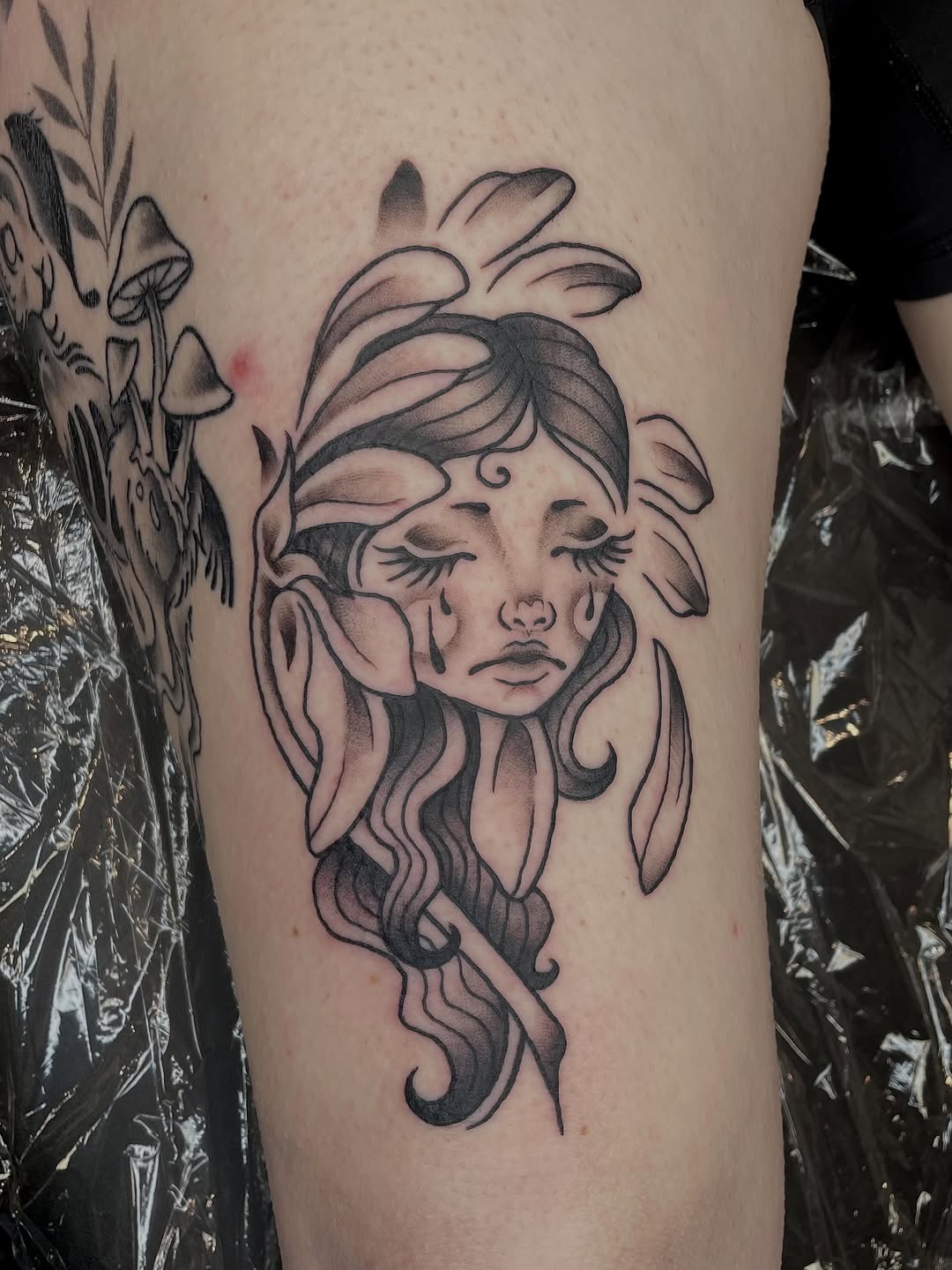 Tattoo by @prettyugly.sem — neo_traditional, black_and_grey