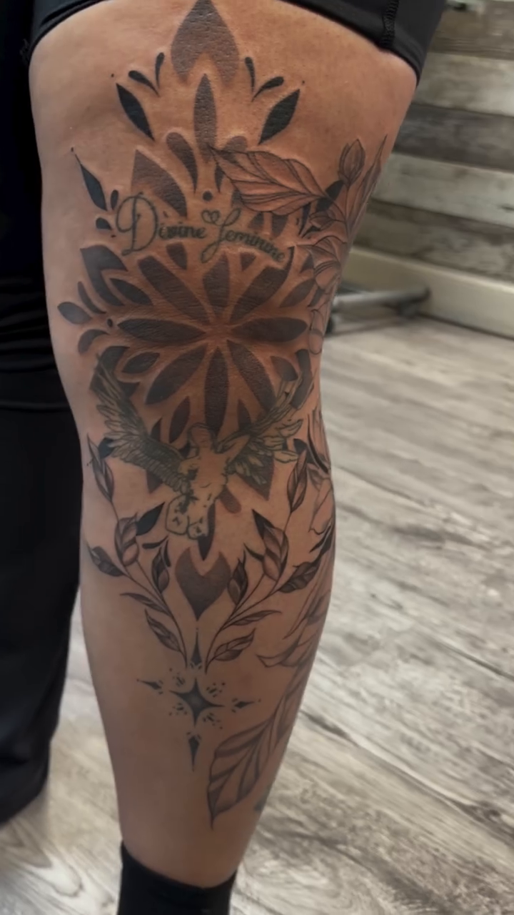 Tattoo by @tattoosbyra_ โ black_and_grey, illustrative