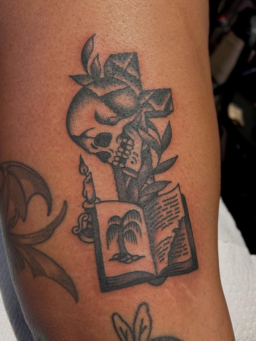 Tattoo by @christian.lasyone โ american_traditional, black_and_grey
