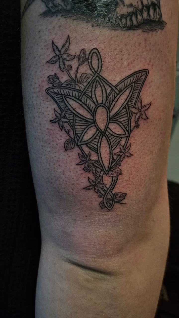 Tattoo by @fireharmonyart — black_and_grey