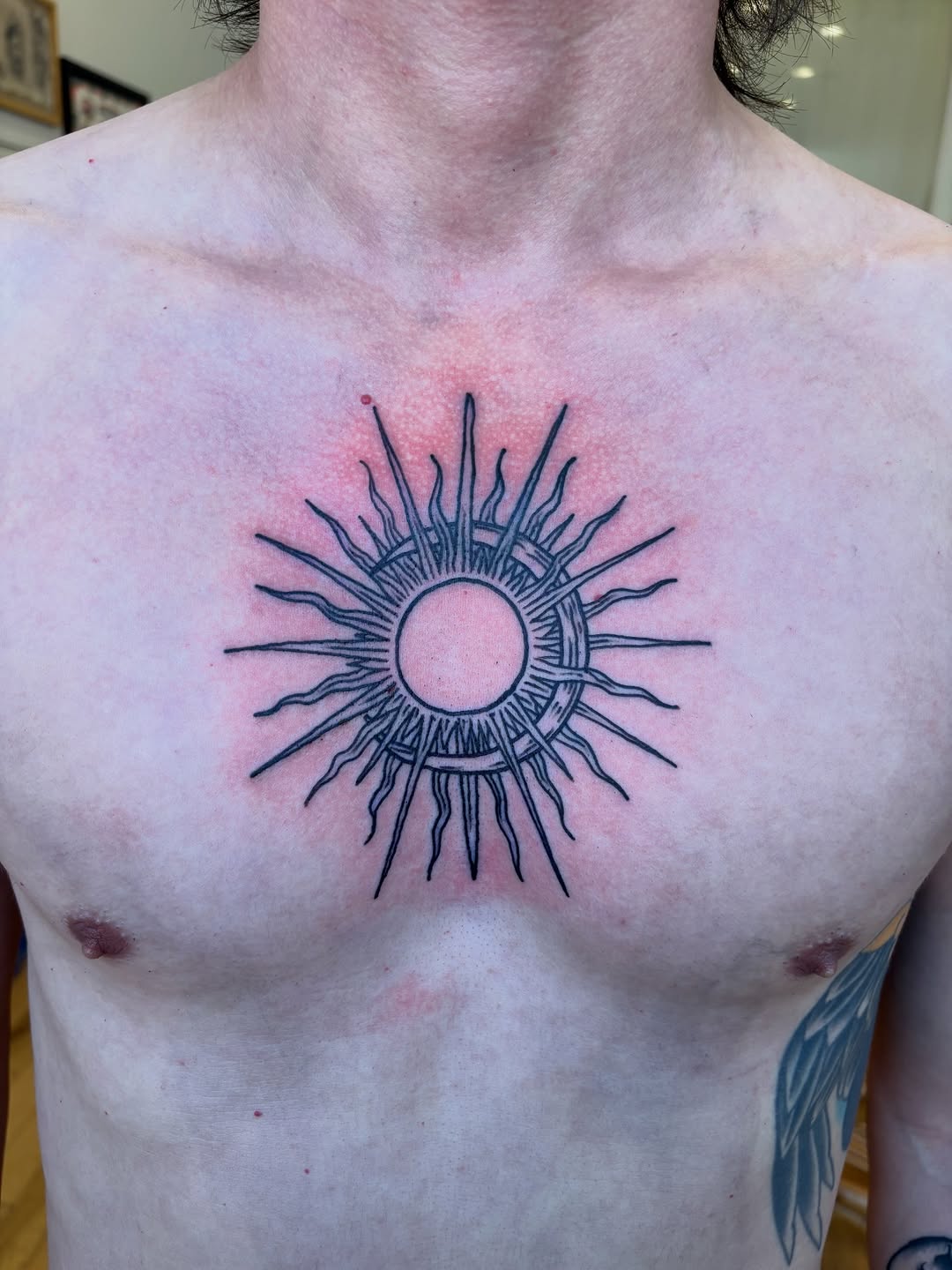 Tattoo by @fracas_tattoo โ blackwork, illustrative