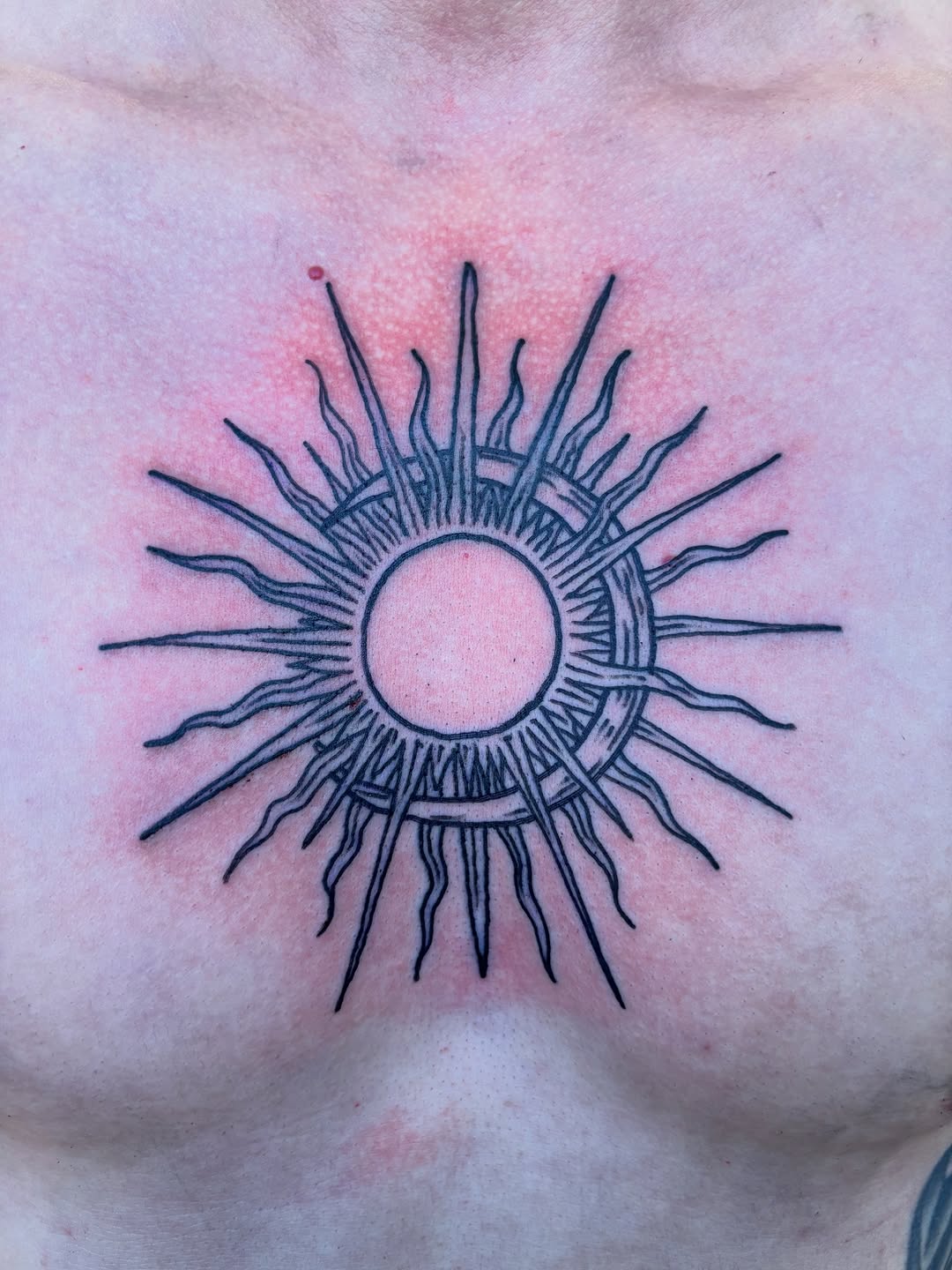 Tattoo by @fracas_tattoo โ illustrative, geometric