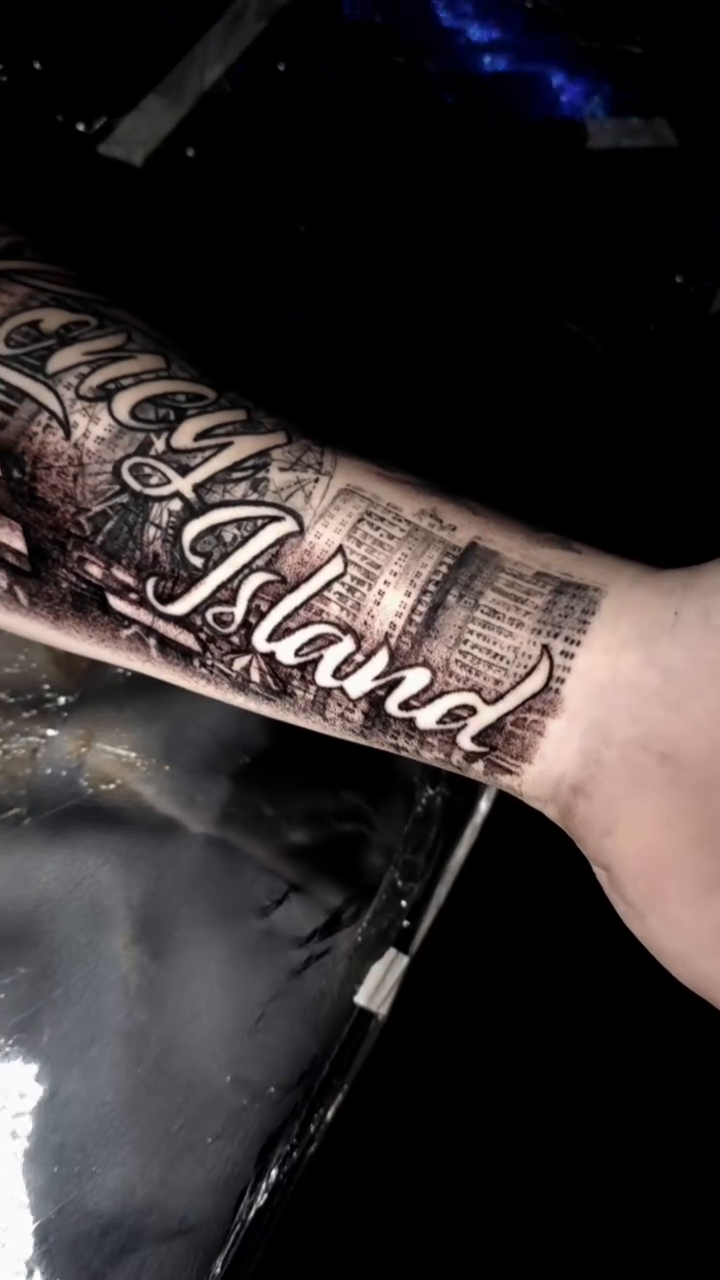 Tattoo by @x1.topsecret — black_and_grey, illustrative