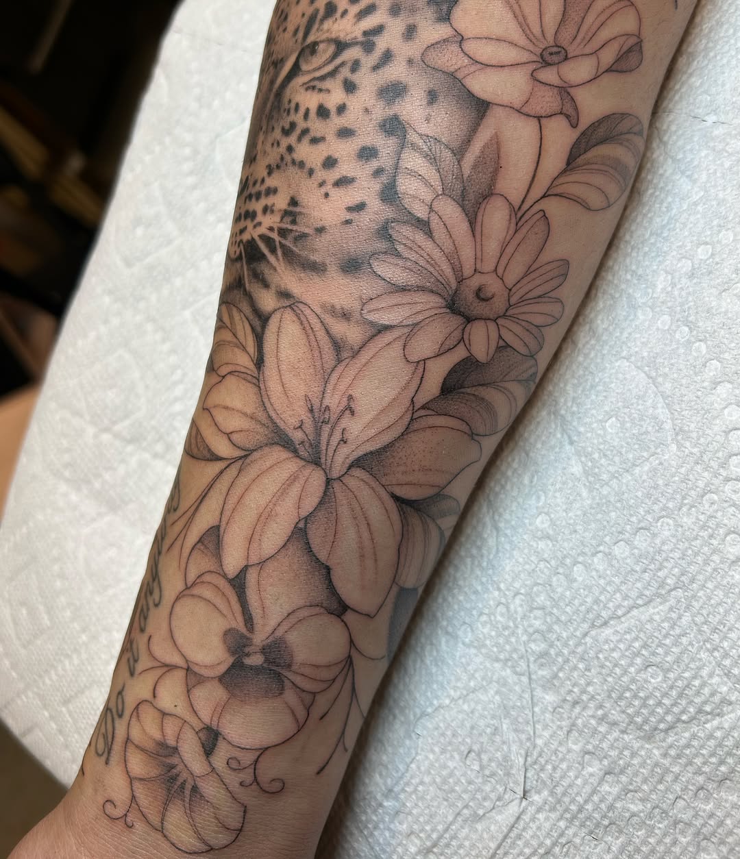 Tattoo by @tattoosbyalyssa — realism, black_and_grey