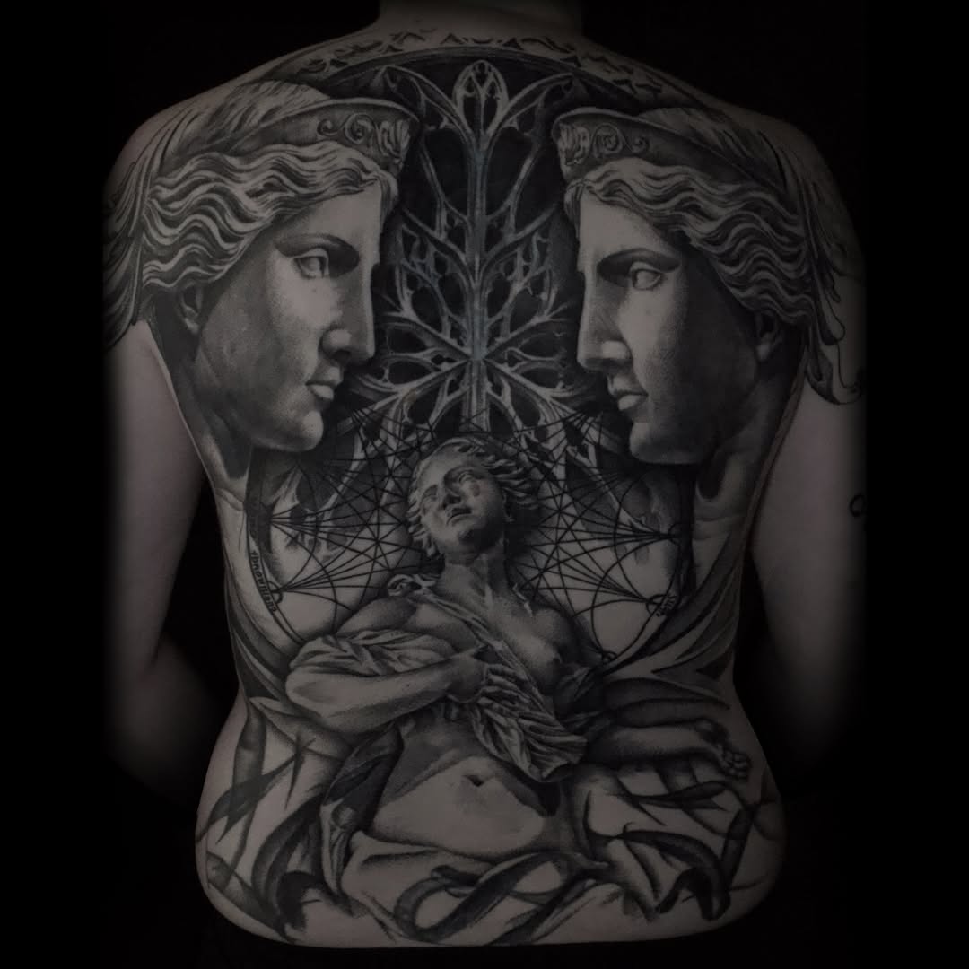 Tattoo by @bennofficial.tt — realism, black_and_grey