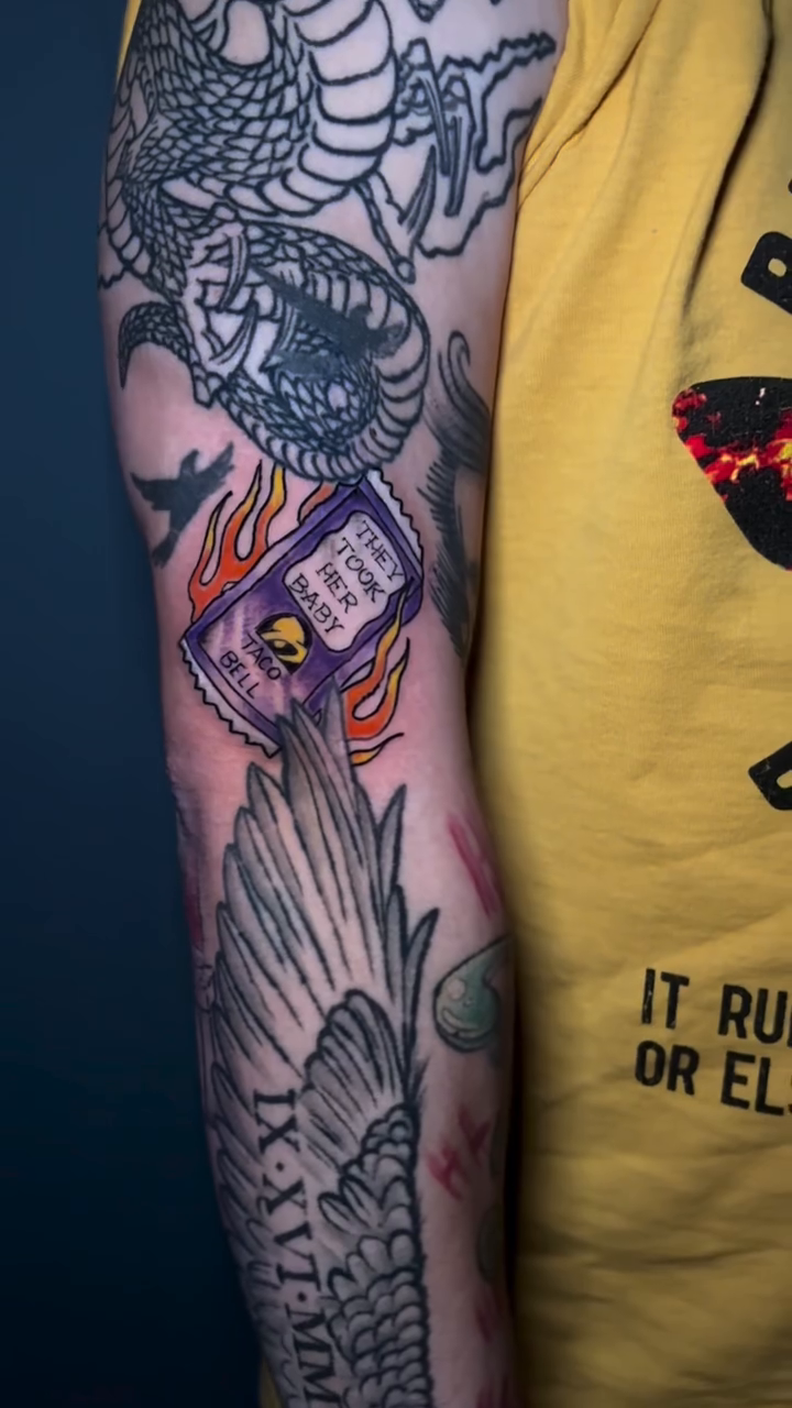 Tattoo by @arrieta.damian_tattoo โ trash_polka