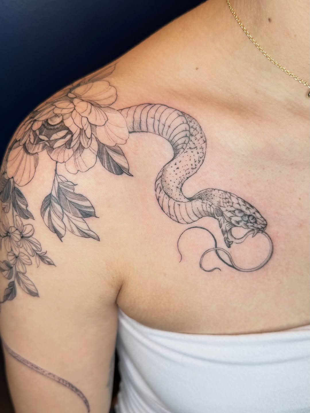 Tattoo by @bondtattooer — fine_line