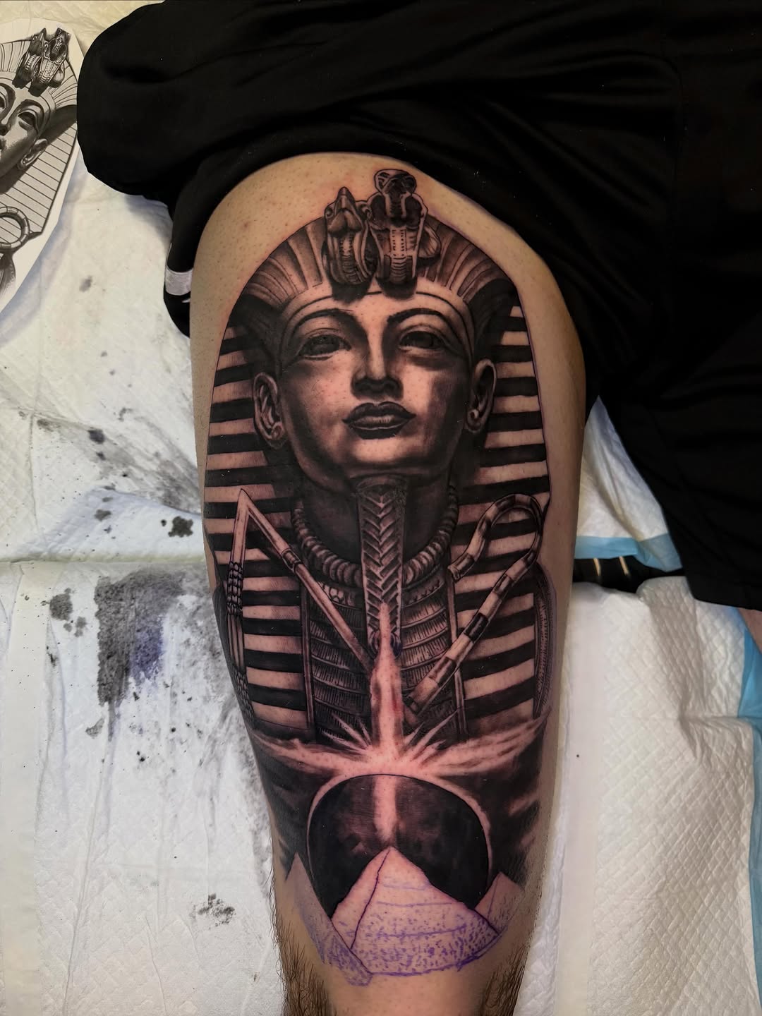 Tattoo by @mctatty — realism, black_and_grey